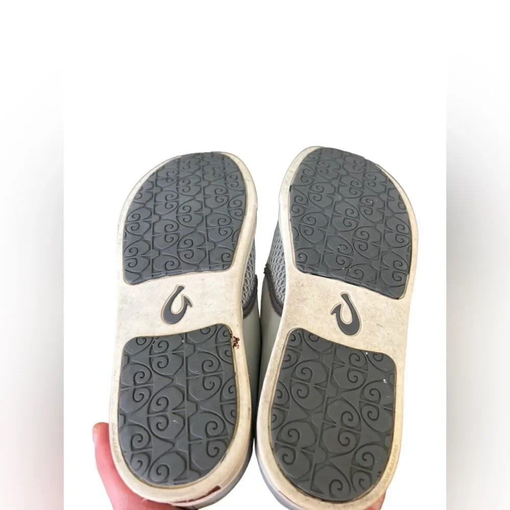 Olukai Pehuea Slip On Convertible Sneaker Gray Size 8 womens - Picture 7 of 7